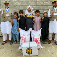 Widow support donation