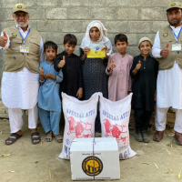 Widow support donations by SCWF