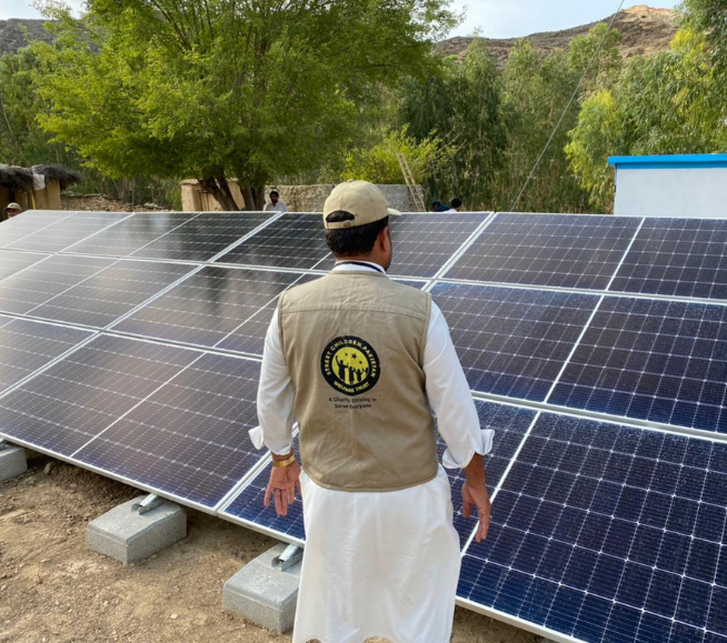 Solar Plant Project with Jigsaw Charity