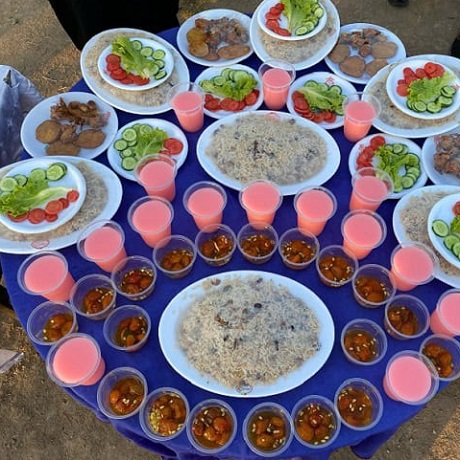 food at ramzan dastarkhwan