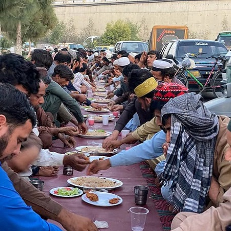 support provided by the Ramzan Dastarkhwan